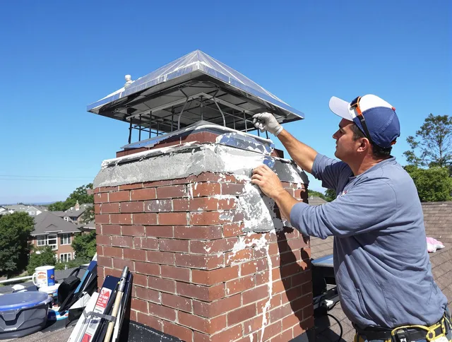 Chimney Crown Services service in Bethel, CT