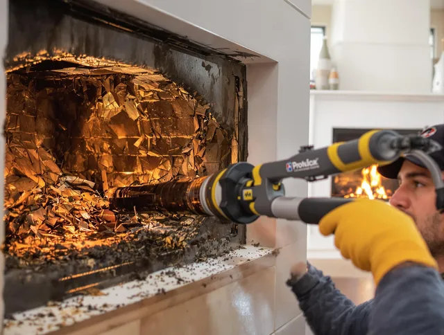 Professional chimney cleaning by Bethel Chimney Sweep in Bethel, CT