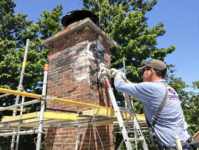Structural chimney repair by Bethel Chimney Sweep in Bethel, CT
