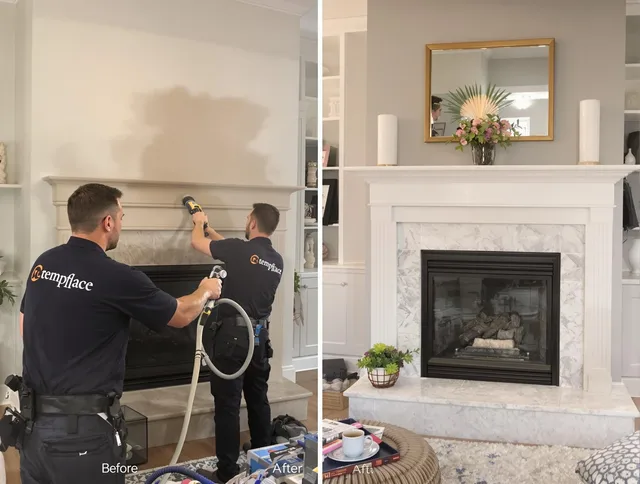 Professional soot removal by Bethel Chimney Sweep team in Bethel, CT